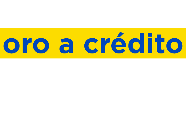 oro a crédito